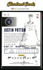 2017-18 Panini Essentials #33 Justin Patton