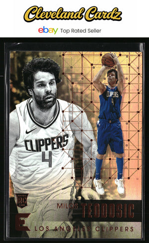 2017-18 Panini Essentials #193 Milos Teodosic