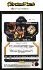 2021-22 Panini Prizm #188 Justin Holiday Orange Ice