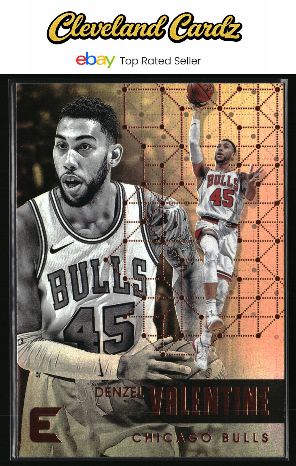 2017-18 Panini Essentials #38 Denzel Valentine