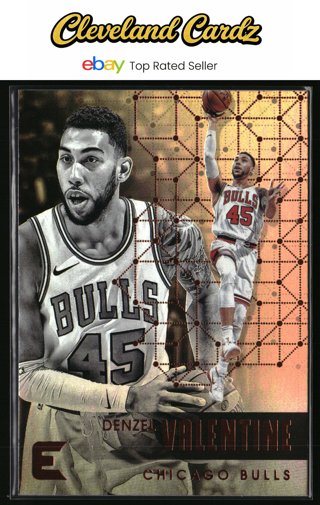 2017-18 Panini Essentials #38 Denzel Valentine