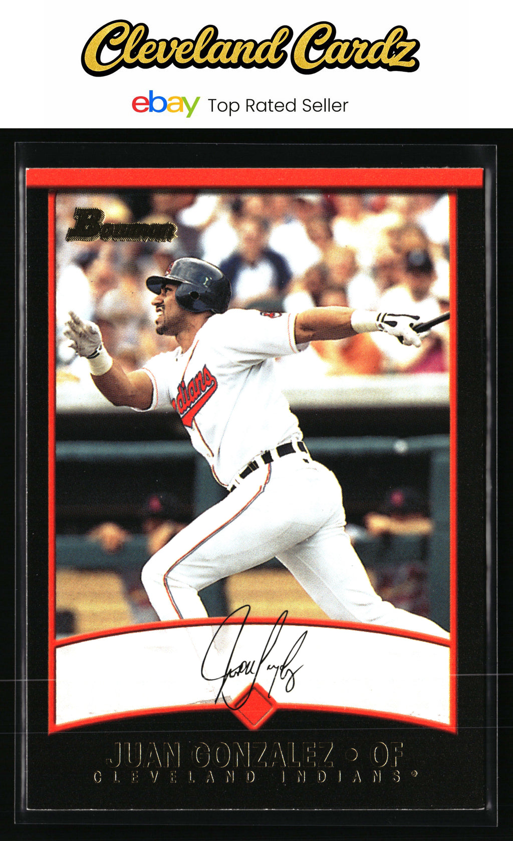 2001 Bowman #89 Juan Gonzalez