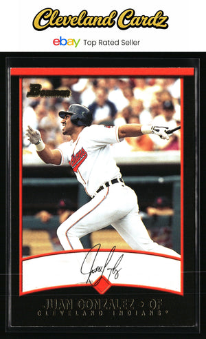 2001 Bowman #89 Juan Gonzalez