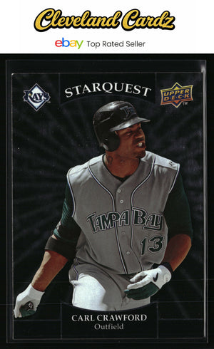 2009 Upper Deck #SQ-30 Carl Crawford StarQuest Silver Common