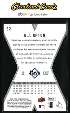 2008 Upper Deck X #92 B.J. Upton Die Cut