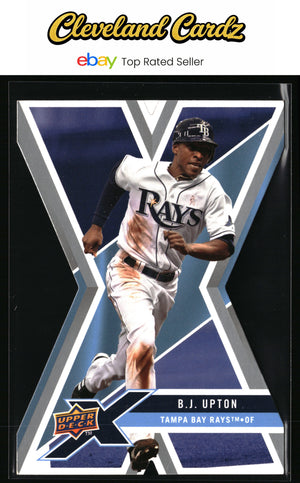 2008 Upper Deck X #92 B.J. Upton Die Cut