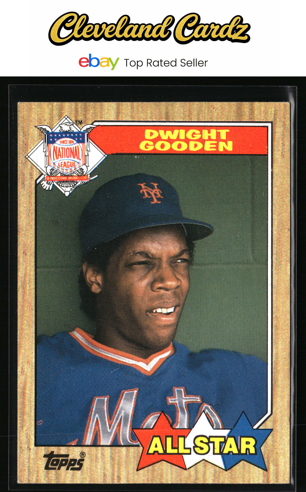 1987 Topps #603b Dwight Gooden