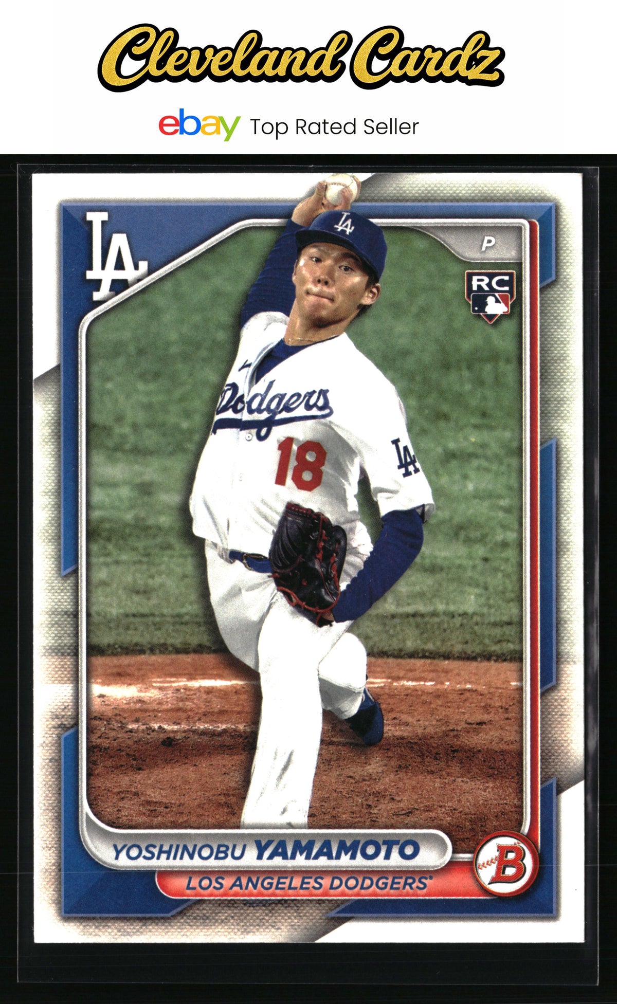 2024 Bowman #36 Yoshinobu Yamamoto