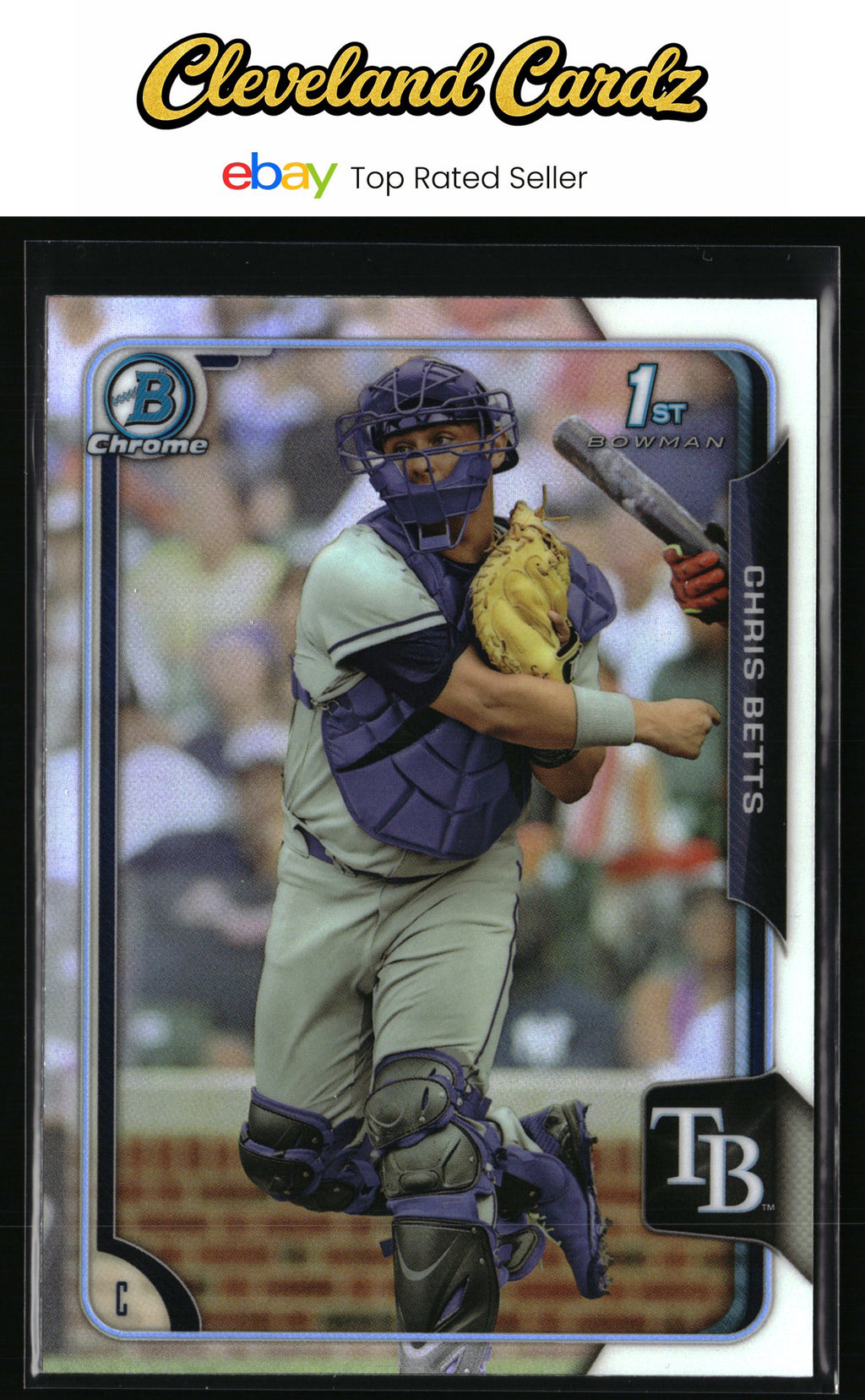 2015 Bowman Draft #194 Chris Betts Chrome Refractors