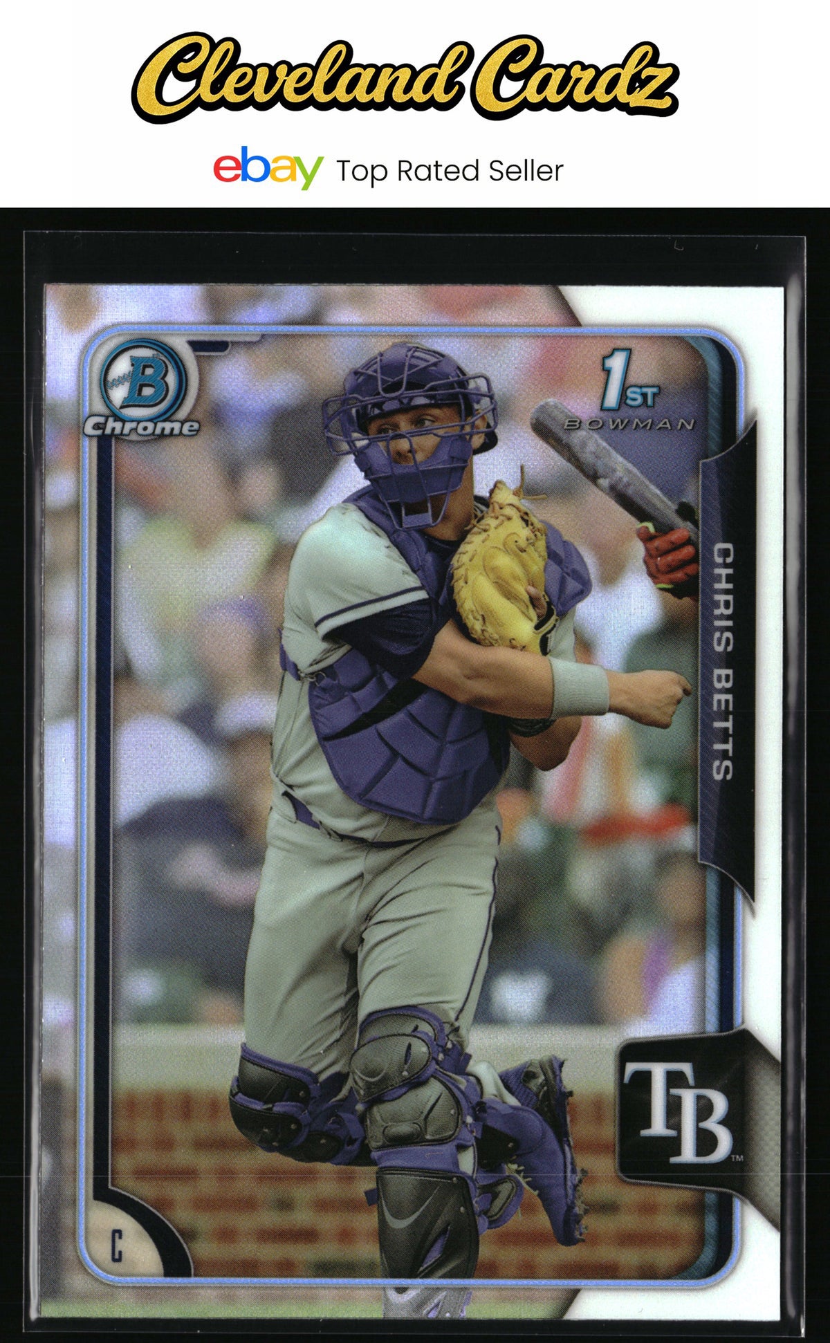 2015 Bowman Draft #194 Chris Betts Chrome Refractors