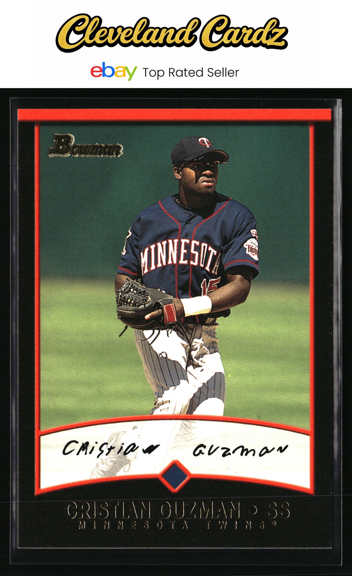 2001 Bowman #78 Cristian Guzman