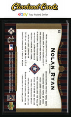 2001 Upper Deck Hall of Famers #63 Nolan Ryan