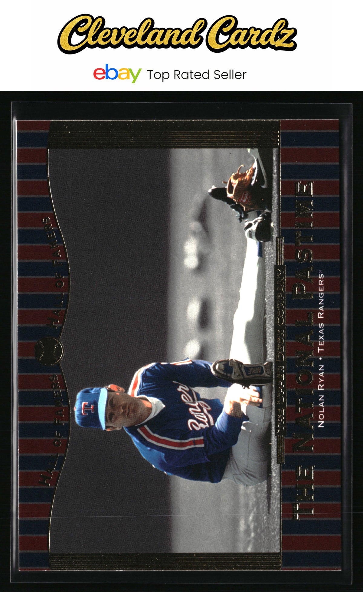 2001 Upper Deck Hall of Famers #63 Nolan Ryan