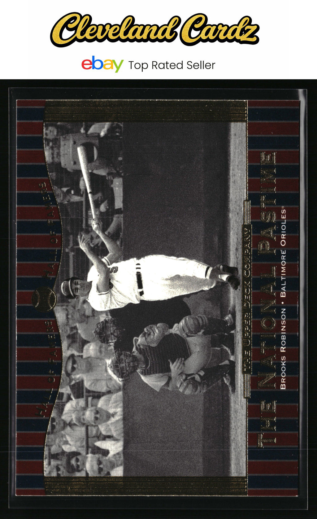 2001 Upper Deck Hall of Famers #66 Brooks Robinson