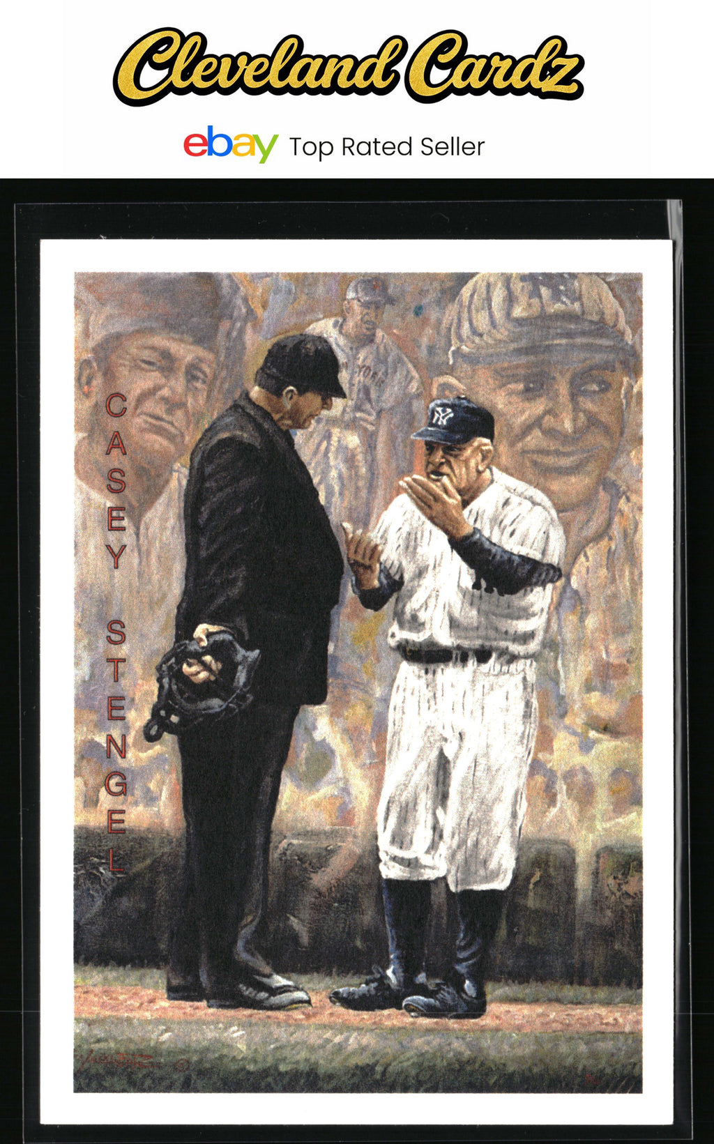 1994 Ted Williams #LC16 Casey Stengel Gene Locklear Collection