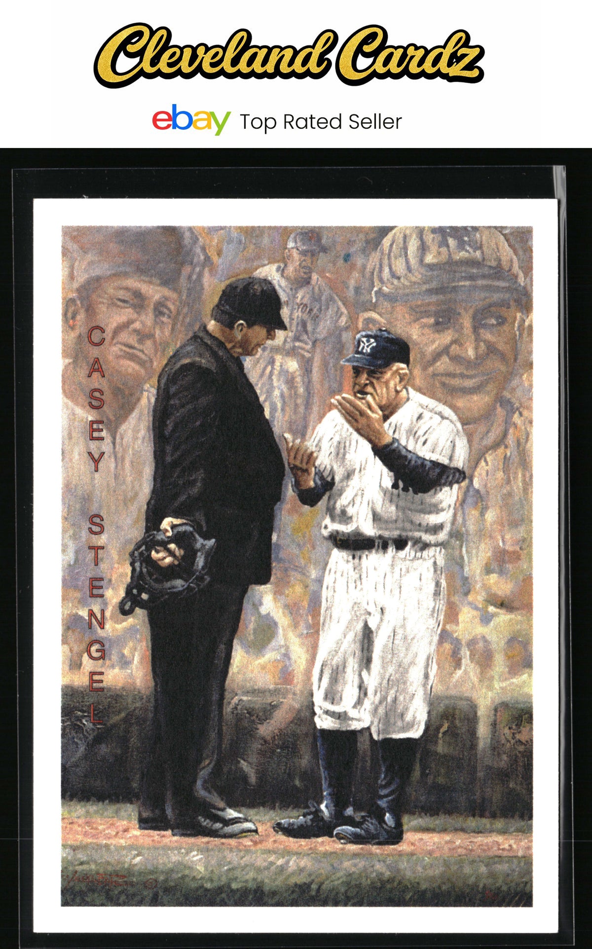 1994 Ted Williams #LC16 Casey Stengel Gene Locklear Collection