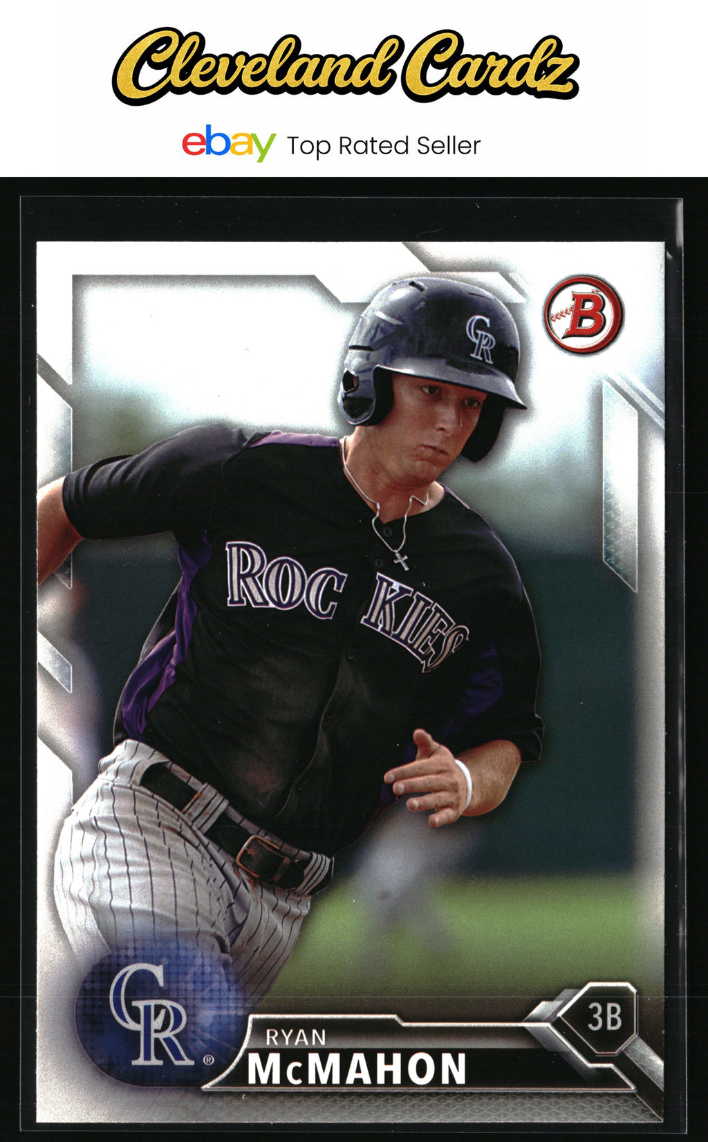2016 Bowman #BP122 Ryan McMahon Prospects