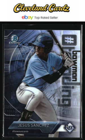 2018 Bowman #-JS Jesus Sanchez Chrome #BowmanTrending
