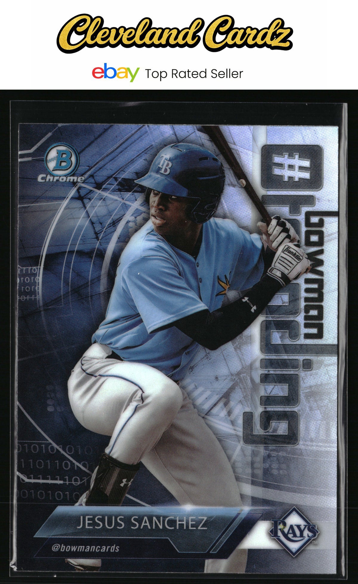 2018 Bowman #-JS Jesus Sanchez Chrome #BowmanTrending
