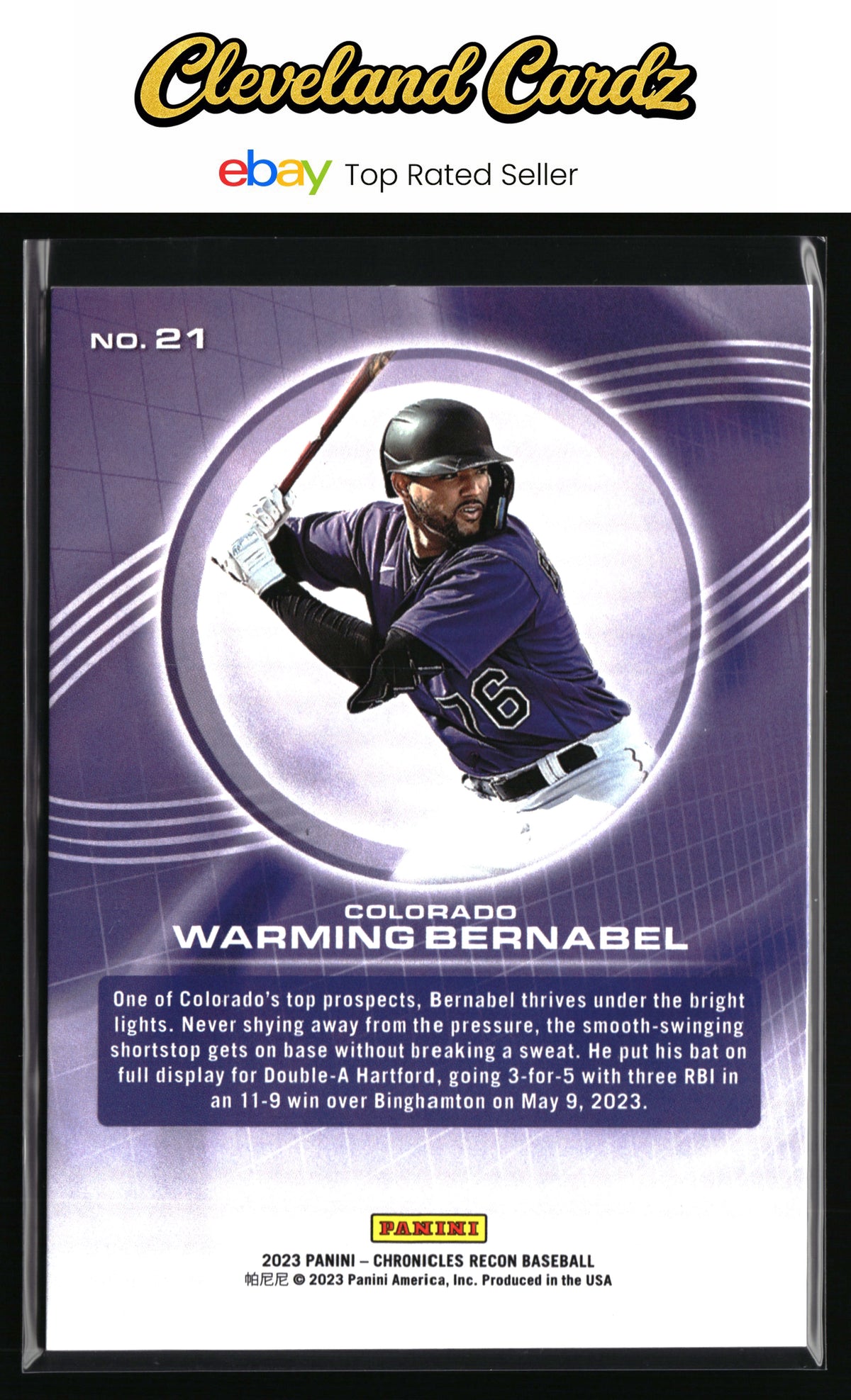 2023 Panini Chronicles #21 Warming Bernabel Recon