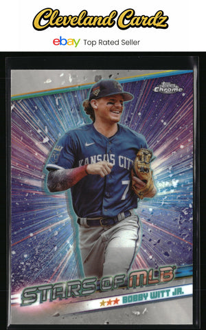 2024 Topps #CSMLB-17 Bobby Witt Jr. Stars of MLB Chrome