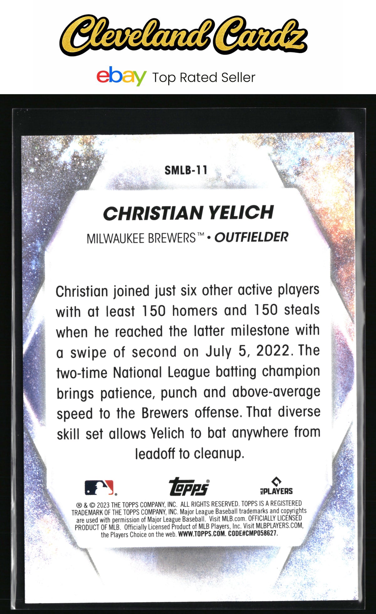 2023 Topps #SMLBC-11 Christian Yelich Stars of MLB Chrome
