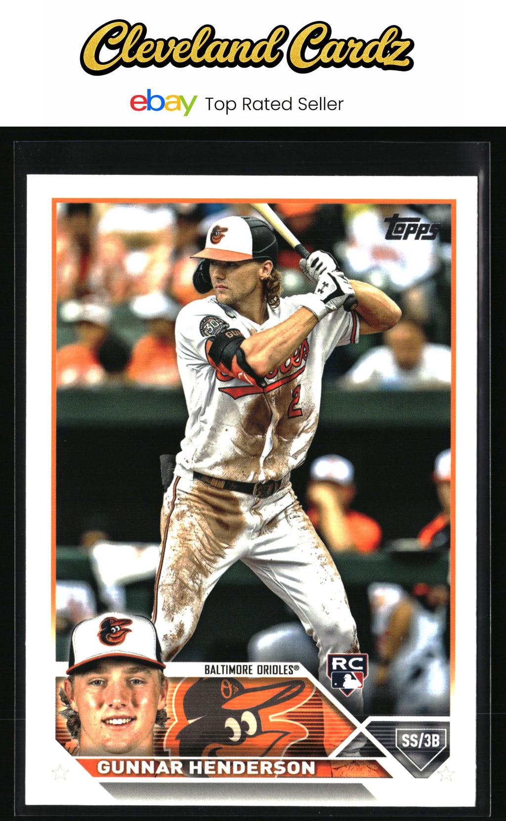 2023 Topps Baltimore Orioles #BAL-11 Gunnar Henderson