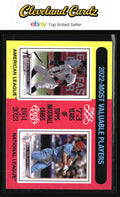 2024 Topps Heritage #212 2022 MVPs (Aaron Judge / Paul Goldschmidt)