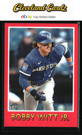 2024 Topps Heritage #75BS-16 Bobby Witt Jr. 1975 Baseball Sensations