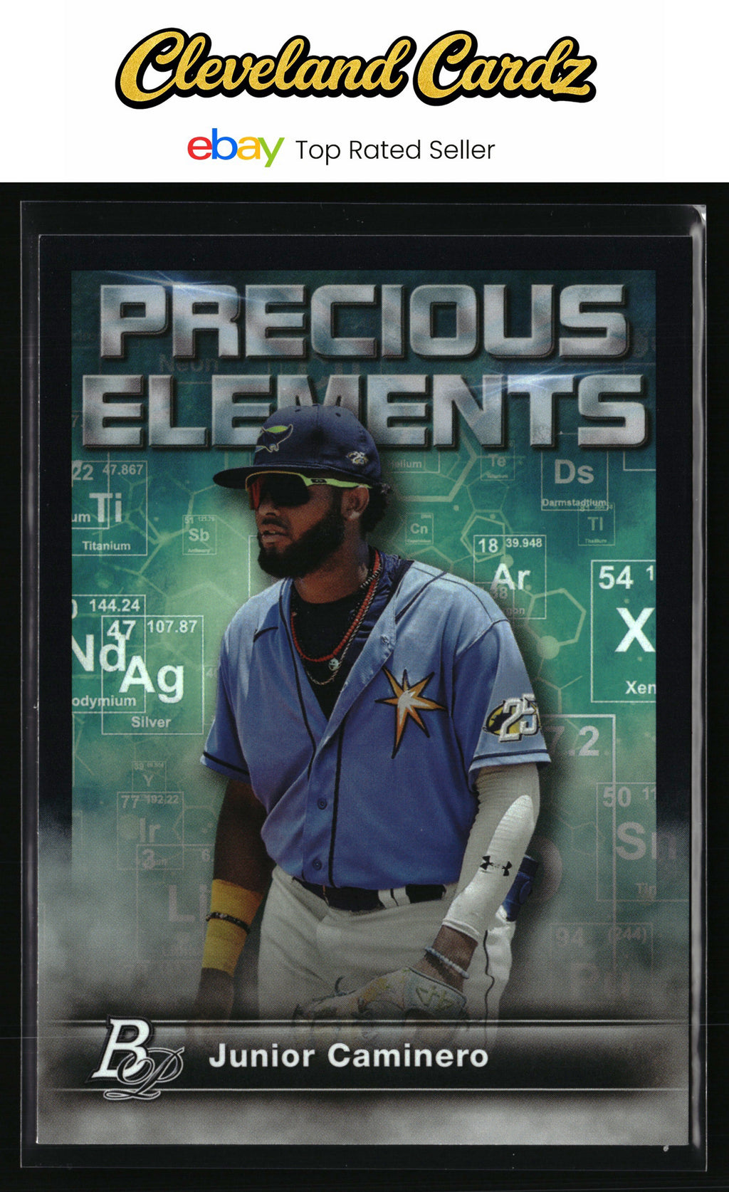 2023 Bowman Platinum #PE-2 Junior Caminero Precious Elements