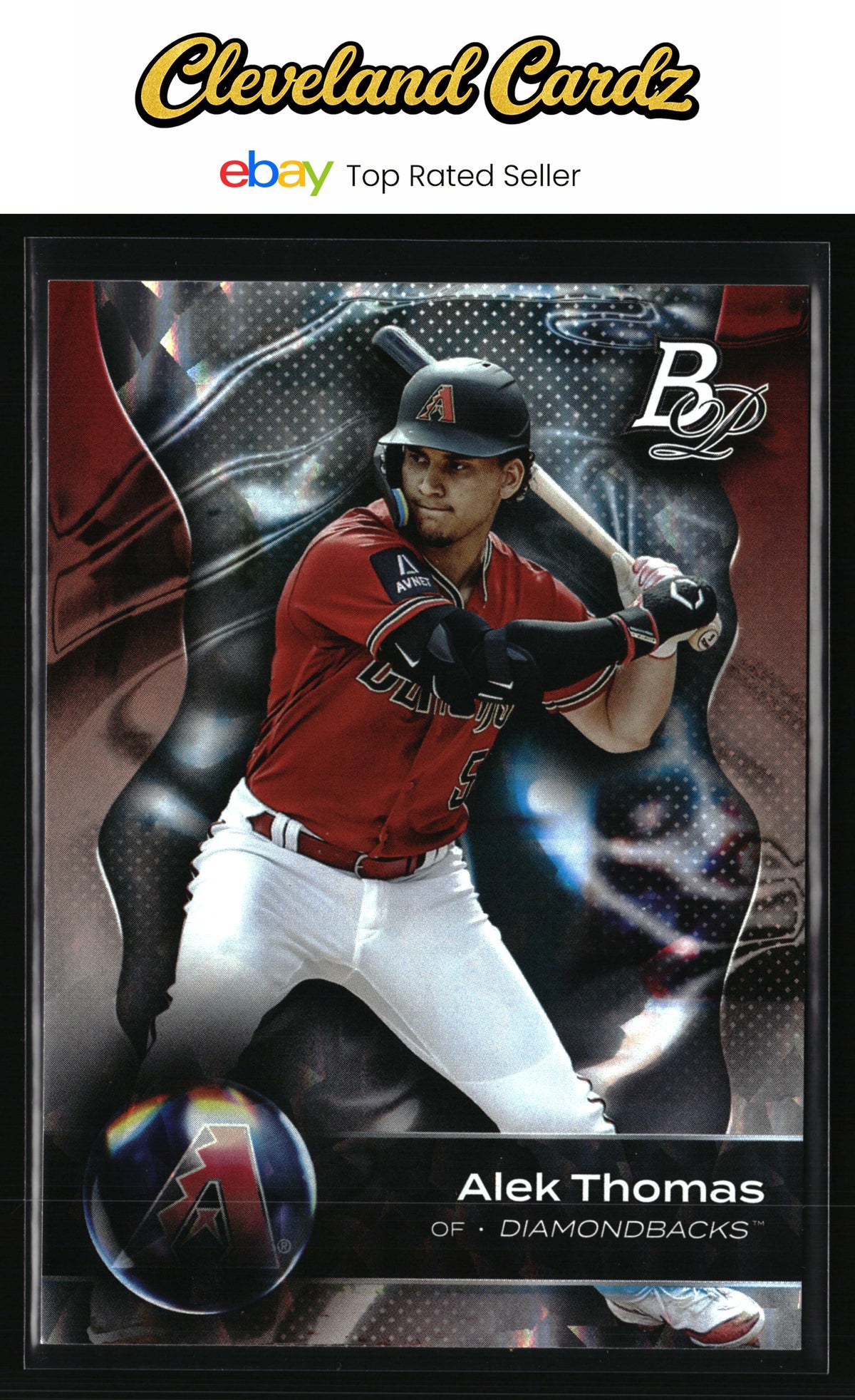 2023 Bowman Platinum #17 Alek Thomas Ice Foil