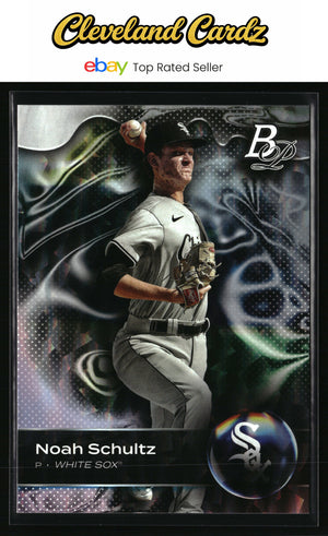 2023 Bowman Platinum #TOP-46 Noah Schultz Top Prospects Ice Foil