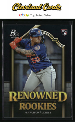2023 Bowman Platinum #RR-2 Francisco Álvarez Renowned Rookies