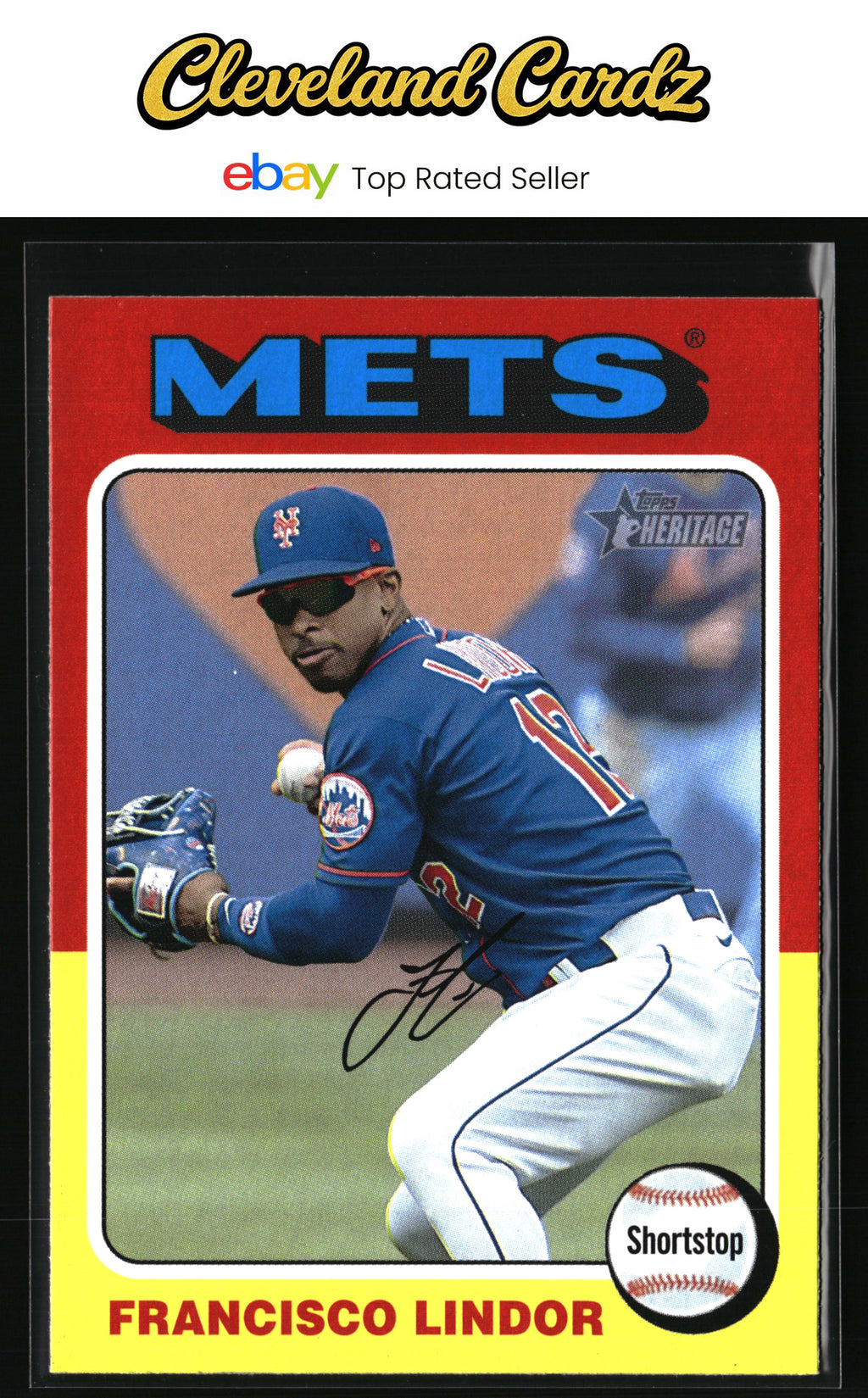 2024 Topps Heritage #117 Francisco Lindor
