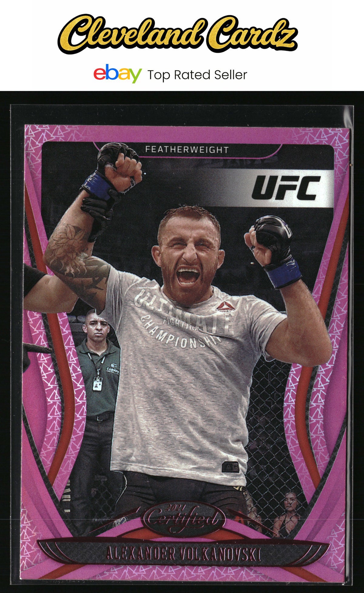 2021 Panini Chronicles UFC #129 Alexander Volkanovski Pink
