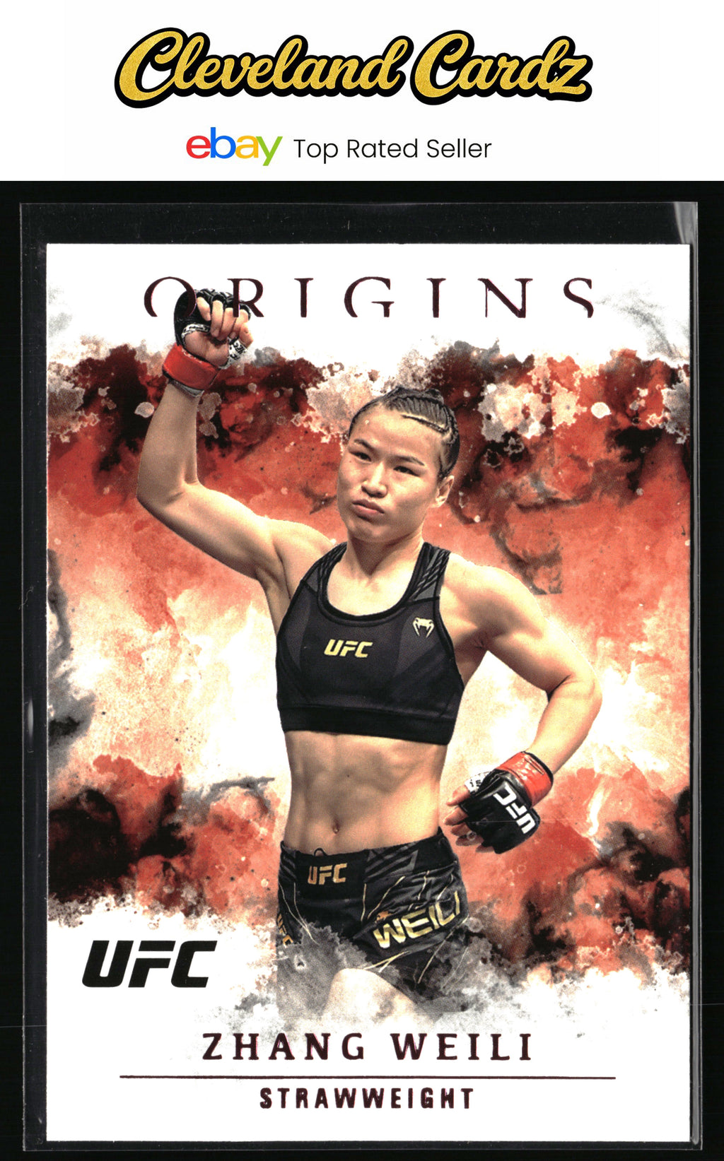 2021 Panini Chronicles UFC #35 Zhang Weili Pink