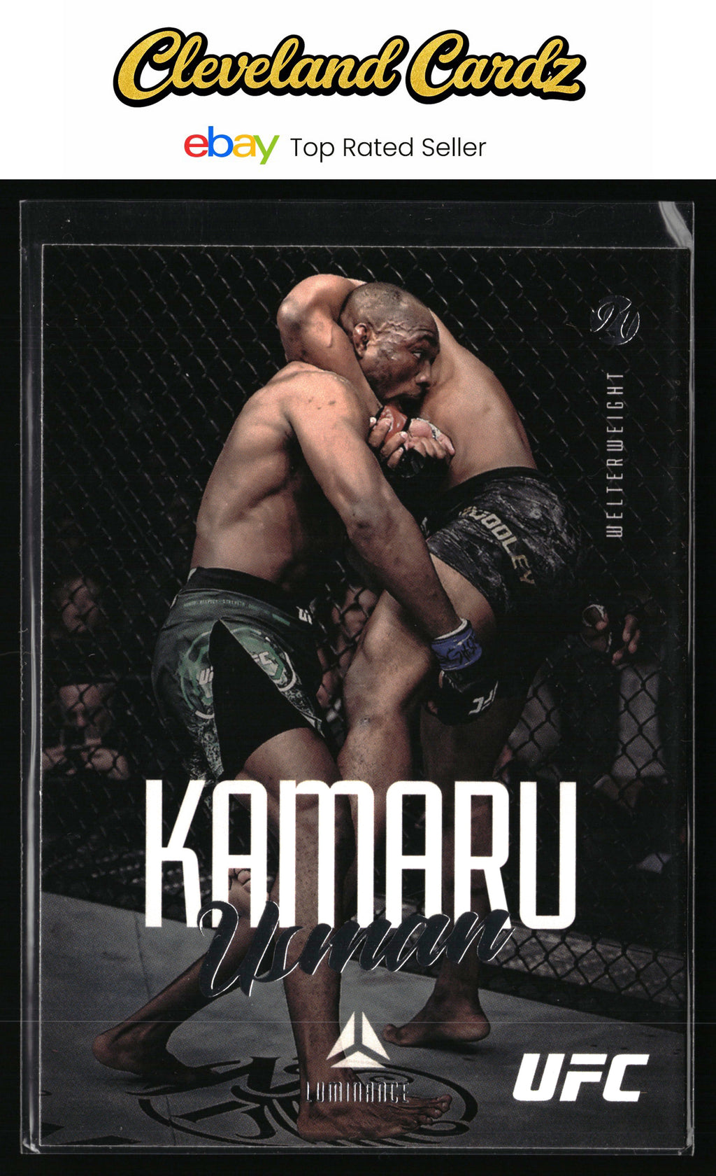 2021 Panini Chronicles UFC #59 Kamaru Usman