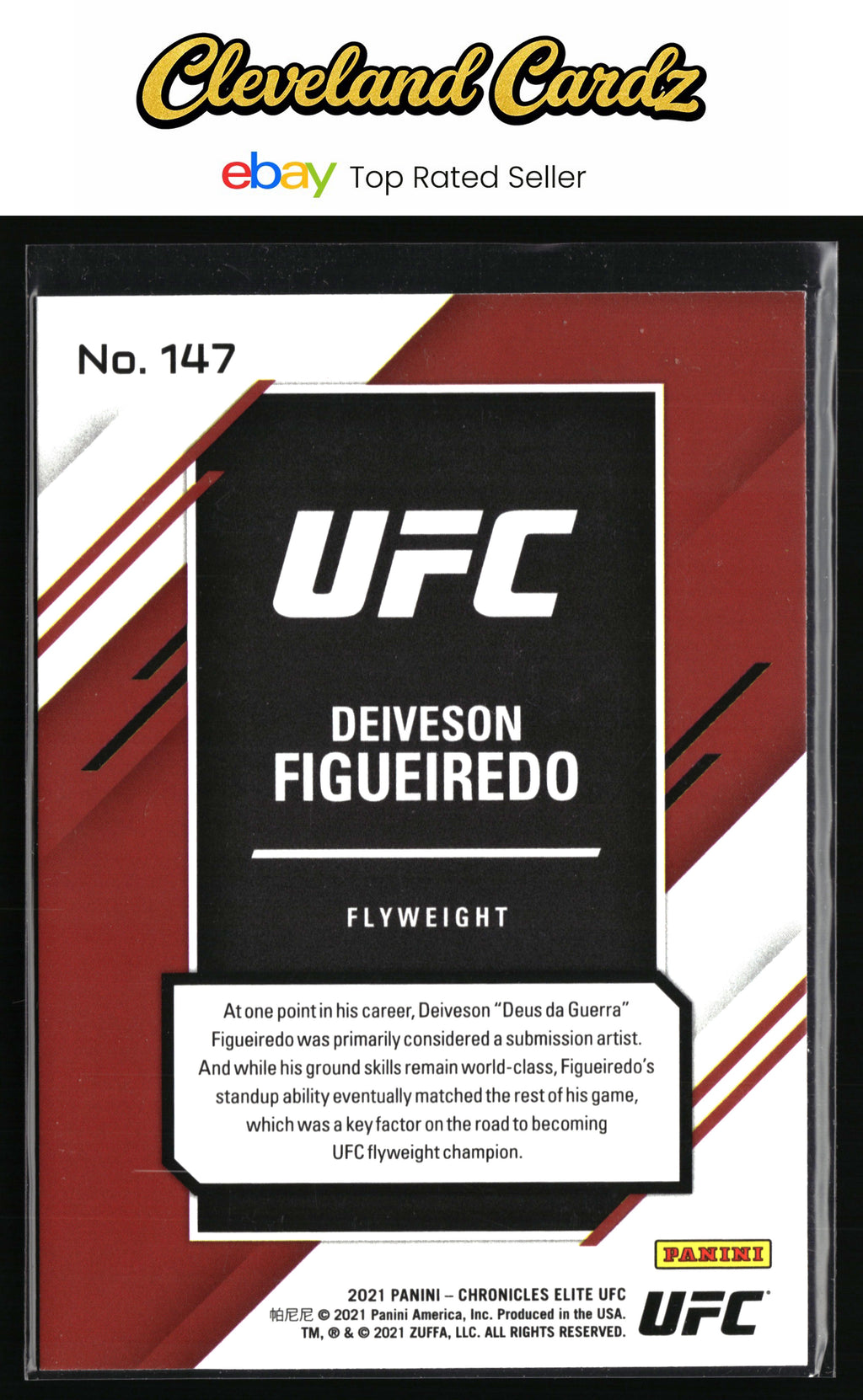 2021 Panini Chronicles UFC #147 Deiveson Figueiredo