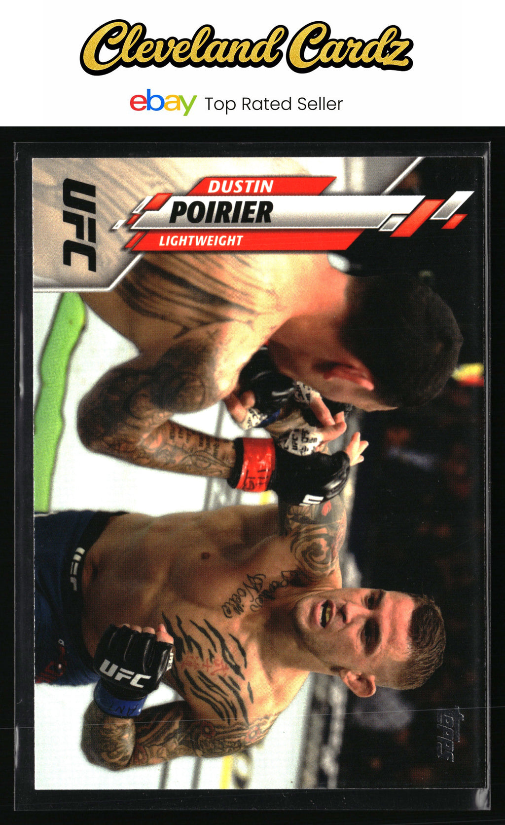 2020 Topps UFC #21 Dustin Poirier