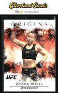 2021 Panini Chronicles UFC #35 Zhang Weili