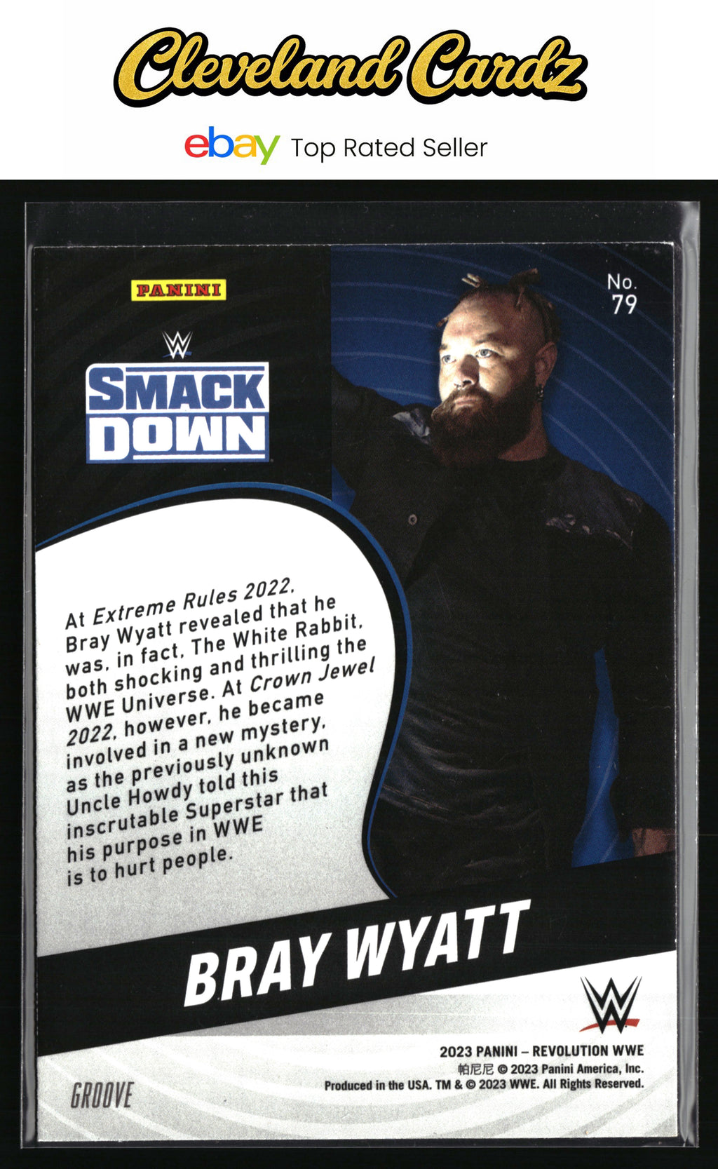 2023 Panini Revolution WWE #79 Bray Wyatt Groove
