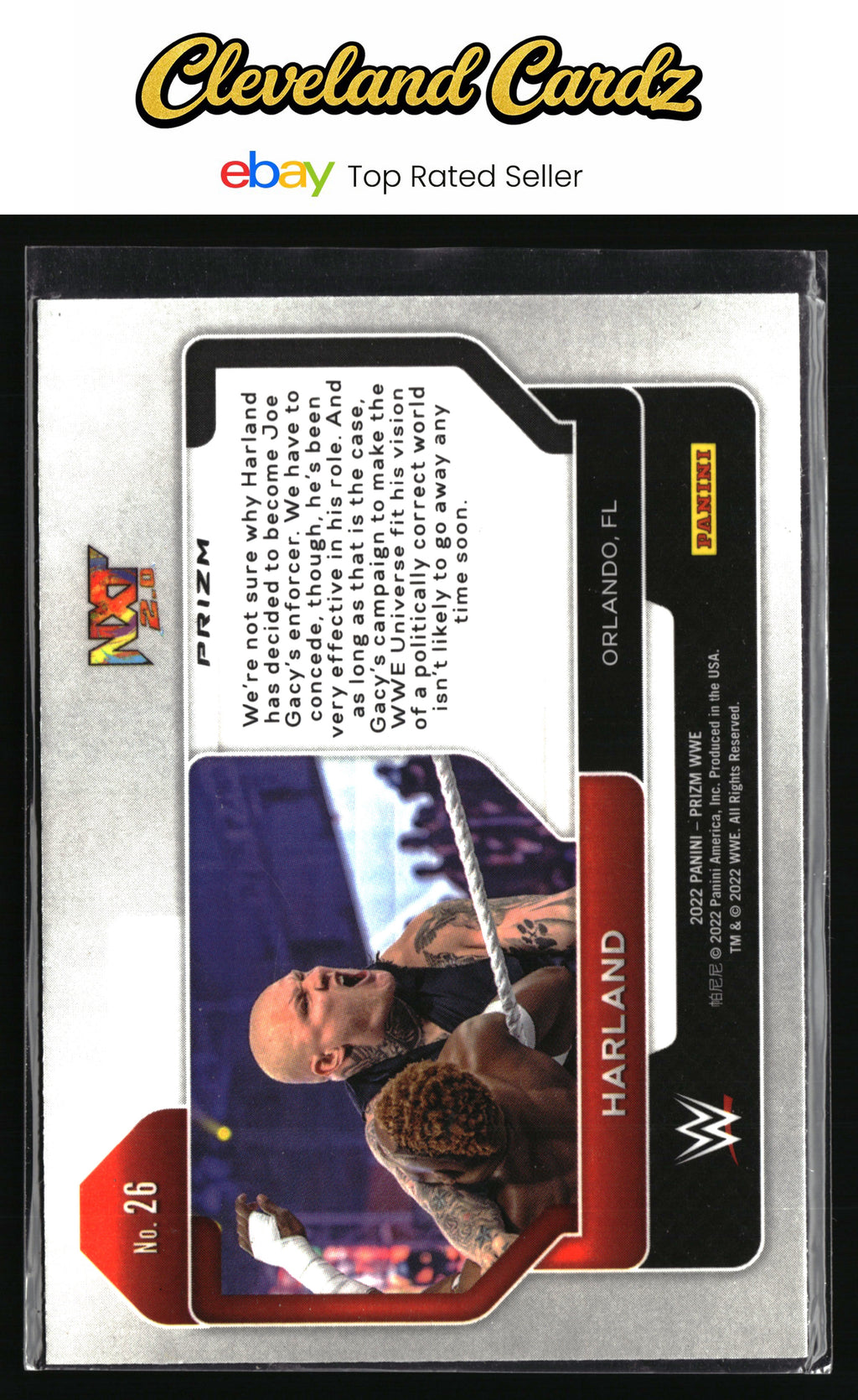 2022 Panini Prizm WWE #26 Harland Hyper