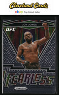 2021 Panini Prizm UFC #25 Jon Jones Fearless