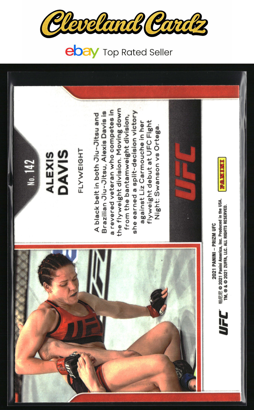 2021 Panini Prizm UFC #142 Alexis Davis