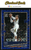 2020-21 Donruss Optic #28 Rudy Gobert Blue Velocity