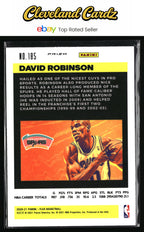 2020-21 Panini Flux #185 David Robinson Blue Cracked Ice