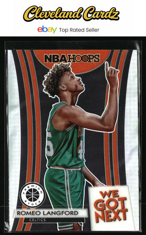 2019-20 Hoops Premium Stock #18 Romeo Langford We Got Next Holo