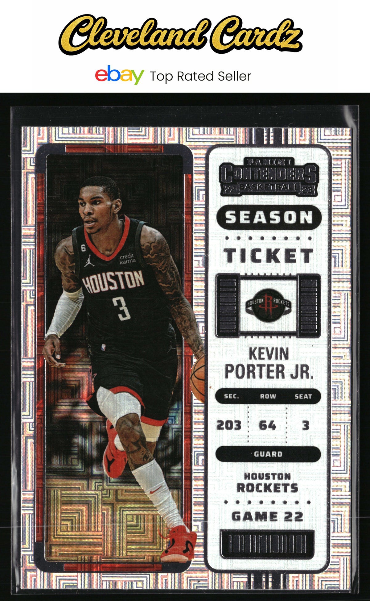 2022-23 Panini Contenders #54 Kevin Porter Jr.