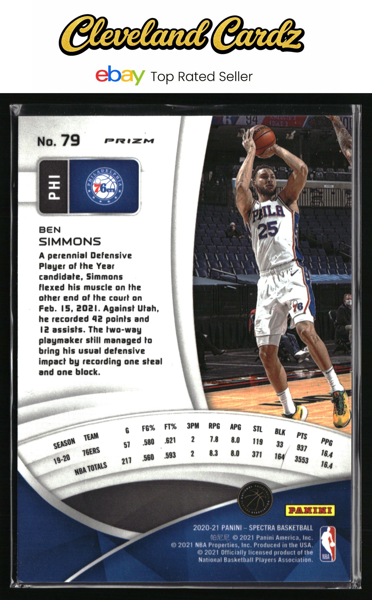 2020-21 Panini Spectra #116 Saddiq Bey Silver