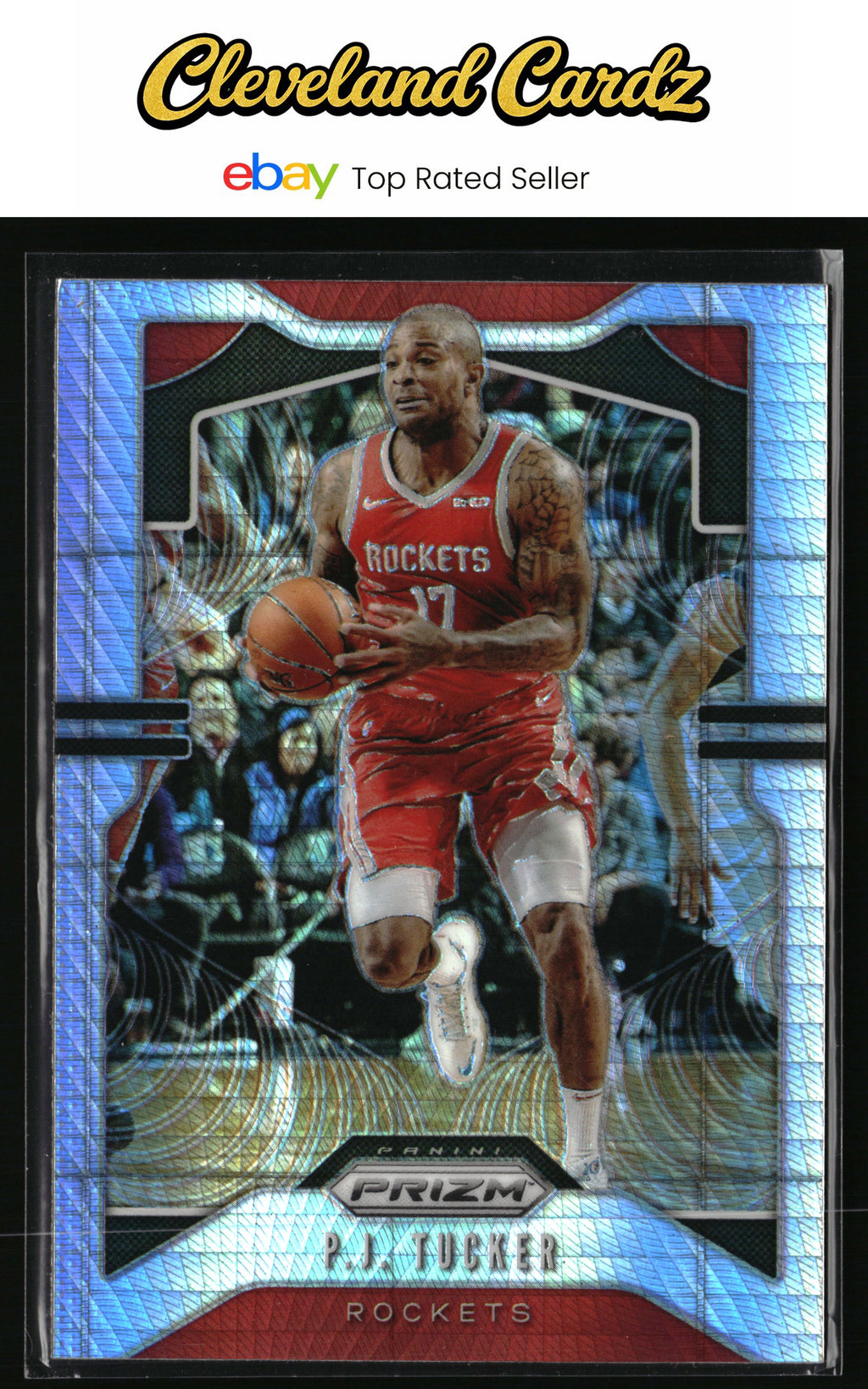 2019-20 Panini Prizm #111 P.J. Tucker Prizms Hyper